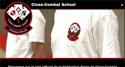 Desktop Screenshot of close-combat.be